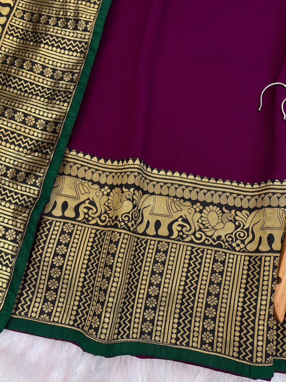 Magenta Ethnic Kurta Set with Dupatta